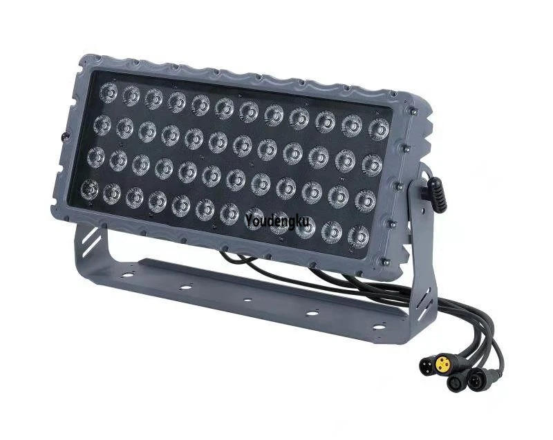Description Picture 2 of item4 pieces outdoor lighting rgbwa city color wash led 48x15W dmx rgbwa 5 in1 waterproof led wall washer stage uplightght