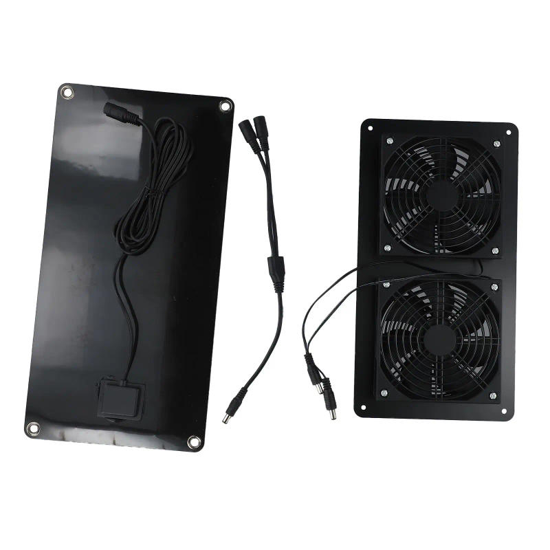 Description Picture 4 of itemWaterproof Solar Panel 30W 12V Exhaust Fan for Kitchens Maintain Comfortable Temperature Suitable for Various Settings
