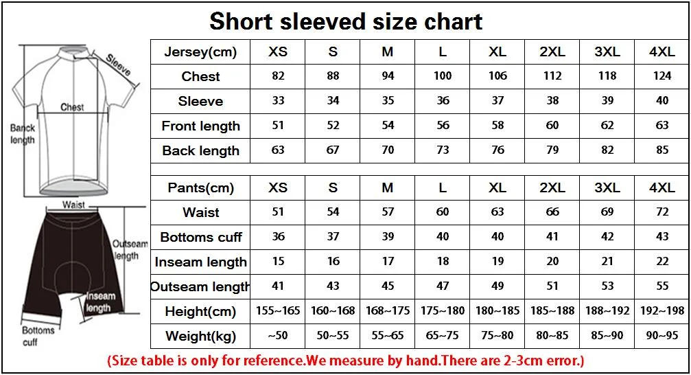 Description Picture 2 of itemSouth African Cycling Jersey 2023 Set Men Cycling Clothing Summer Road Bike Shirts Suit Bicycle Bib Shorts MTB Ropa Ciclismo