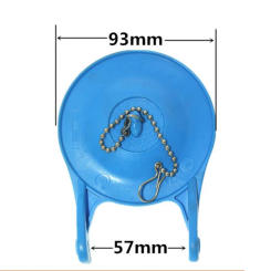 WDY3 Home Interior Finish Bathroom Toilet Parts Large Rubber Plug Flap valves 93mm