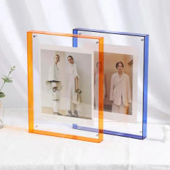 Transparent Acrylic Photo Frame DIY Poster Painting Hall Bedroom Wall Decoration Ins Style Table Picture Frame