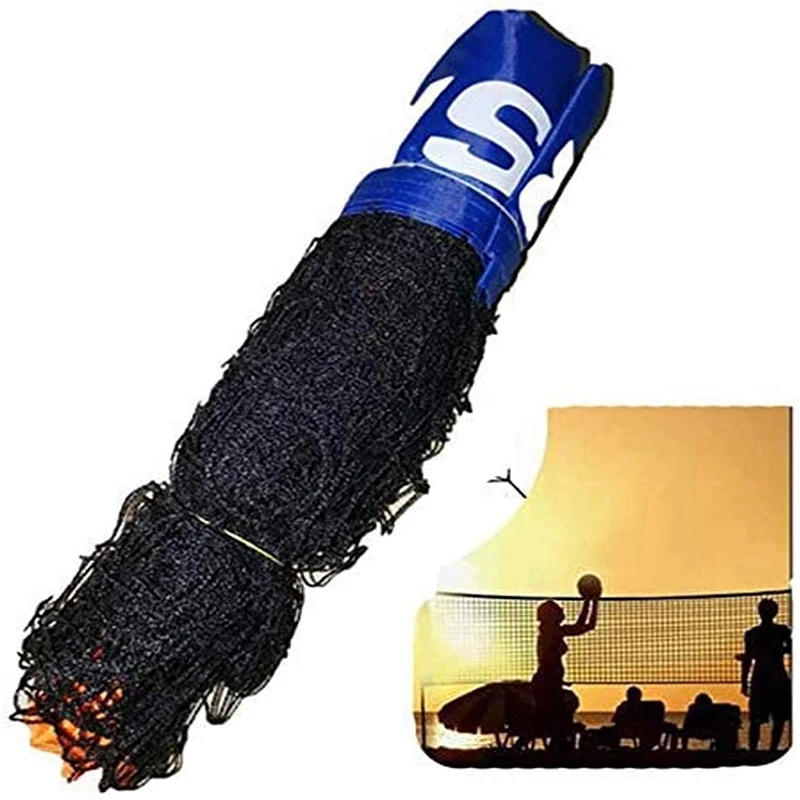Description Picture 5 of item3m/4m/5m/6m Portable Badminton Net Set For Tennis Soccer Sport Kids Adult Volleyball Training Indoor Outdoor Mesh Net Exercise