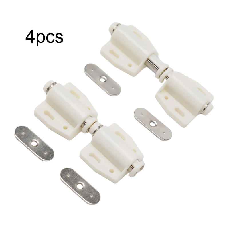Description Picture 6 of item4x Latch Single Magnetic Pressure Push To Open Touch Latch Cabinet Doors Inside Cupboard Door Rebound Single Magnetic Suction