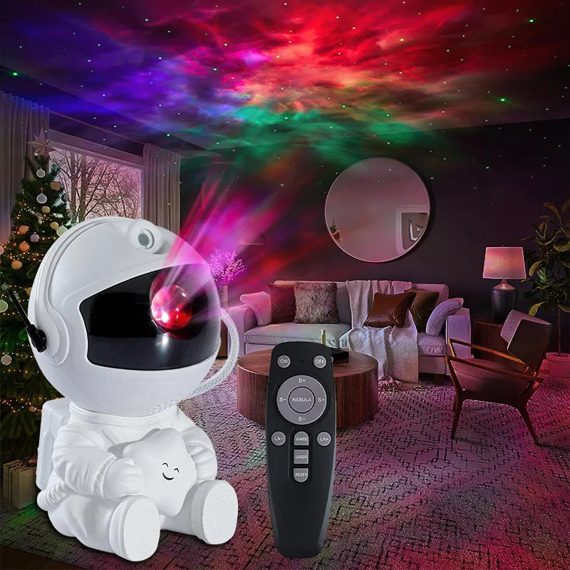 Description Picture 2 of itemGalaxy Star Sky Projector Eight Planetary Laser LED Night Light Starry Sky Atmosphere Light Decoration Bedroom Children's Gift