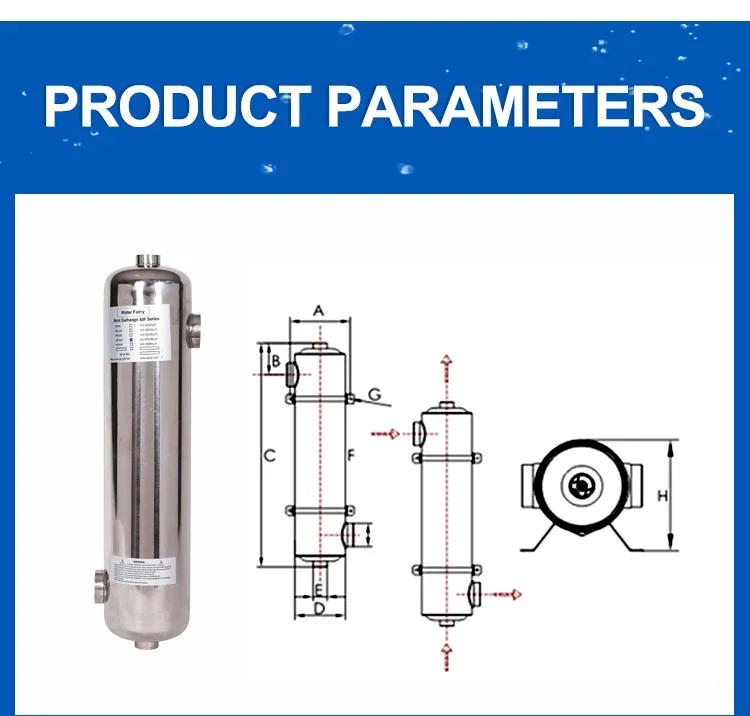Description Picture 3 of itemPool HeaterWater Swimming Stainless Pump Tube Solar Heater For Heating Air Instant Exchange Steel Pool Heat Exchanger