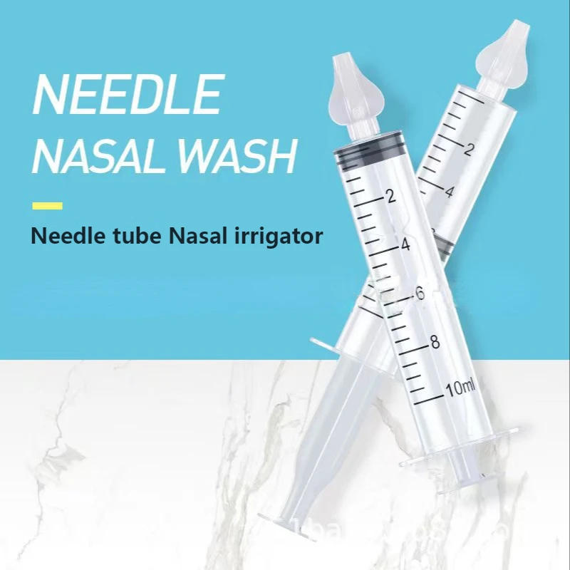 Description Picture 3 of itemSilicone Baby Nasal Aspirator Syringe Baby Nose Cleaner Kids Rhinitis Nasal Washer Reusable Nasal Irrigator Washing for Children