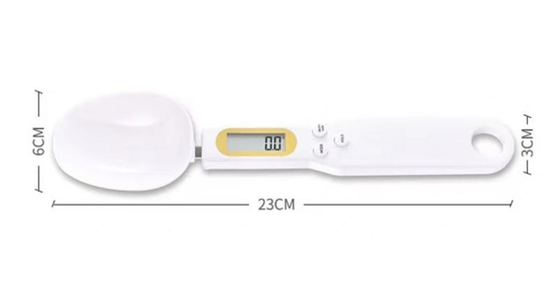 Description Picture 3 of itemWeighing Spoon Scale Home Kitchen Tool Electronic Measuring Coffee Food Flour Powder Baking LCD Digital Measurement adjustable