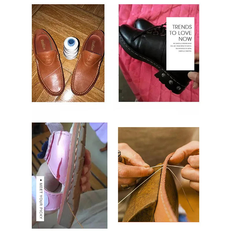 Description Picture 2 of itemLeather Sewing Awl Set Replaceable Multifunctional Shoes Repair Tool Kit Punch Stitching Needles DIY Sewing Leathercraft