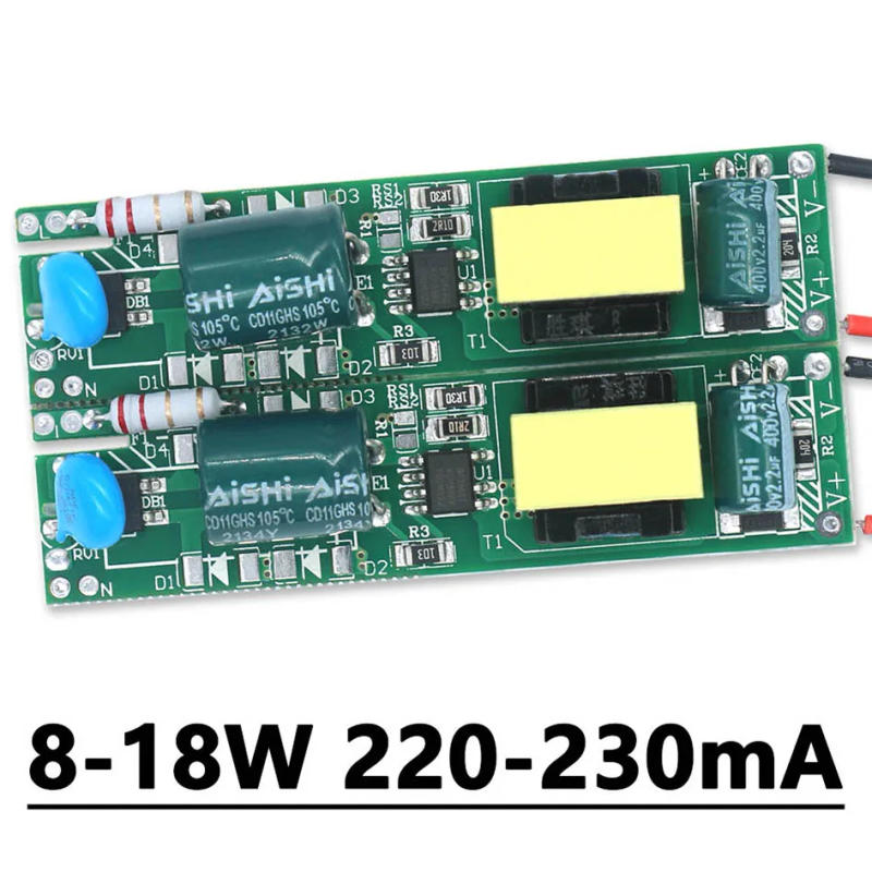 Description Picture 4 of itemLED Driver 8-18W DC30-80V Driver For Tube Lights 230mA 280mA Power Supply Unit Lighting Transformer AC100V-260V Power Adapter