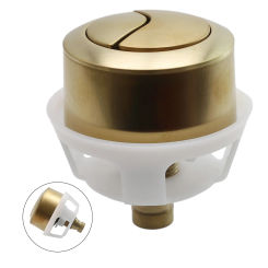 38mm Toilet Flush Button Dual Flush Toilet Water Tank Button Round Valve Push Button For Cable Operated Concealed Cistern WC