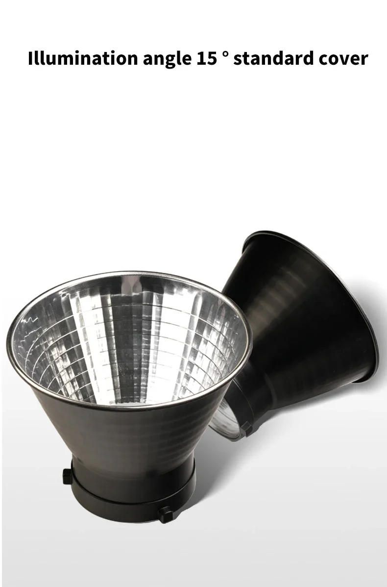 Description Picture 3 of itemUniversal 55° 15° Bowens Mount Hyper Reflector Standard Cover Reflective Lampshade For Aputure Godox Jinbei Bowens Mount Lights