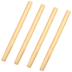 4 Pcs Wooden Handles Garden Grip Replaceable Hammer Replacement Hoe Non-skid Brooms Tools