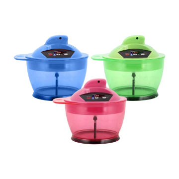 Electric Dyestuff Mixer Dye Hair Color Durable Mixing Bowl Professional for Salon