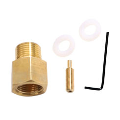 Durable Adapter W21.8 Adapter Portable Thread Adapter Brass Material for Bottle