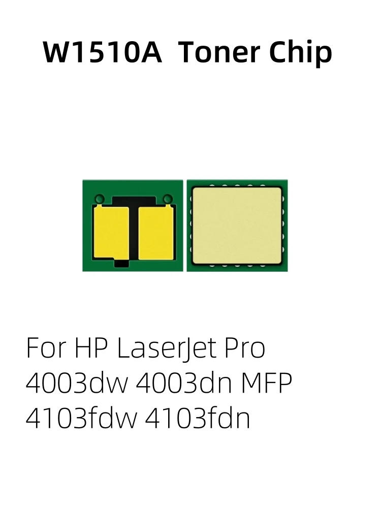 Description Picture 2 of item1PCS W1510A 151A Toner Chip For HP LaserJet Pro 4003dw 4003dn MFP 4103fdw 4103fdn W1510 1510A Cartridge Printer Chips Reset