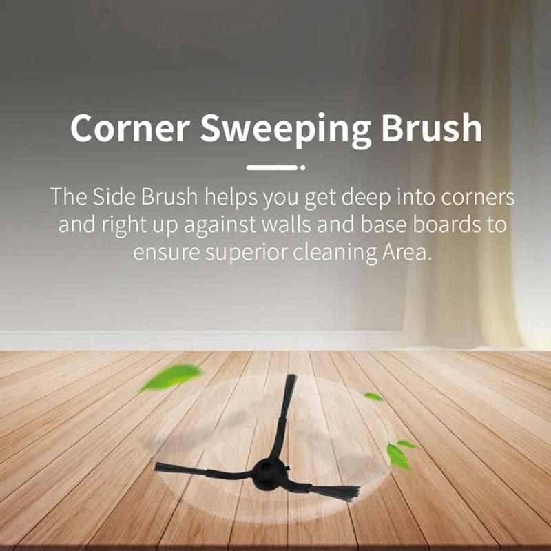 Description Picture 6 of item8Pcs Vacuum Side Brush For Airrobo T20 Robot Vacuum Cleaner Replacement Spare Parts Washable Side Brush