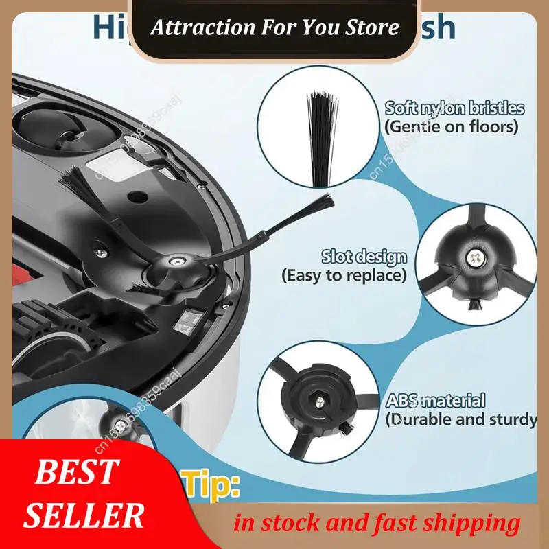 Description Picture 5 of itemHot Selling 34 PCS For Roborock S8 Maxv Ultra Robot Vacuum Parts Roller Side Brushes Filters Mop Cloths Dust Bags Accessori