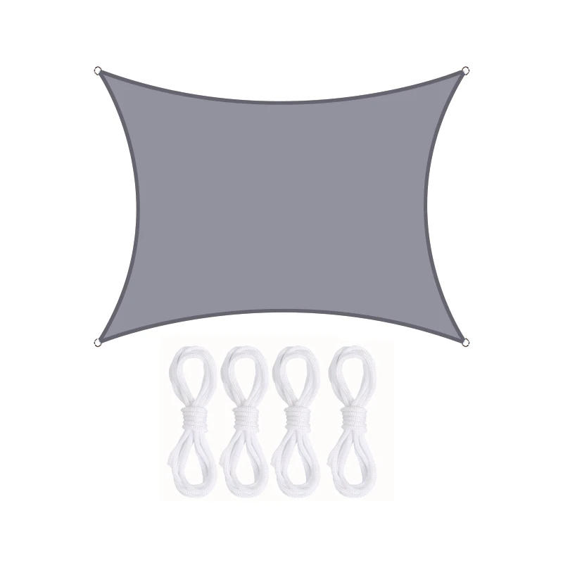 Description Picture 4 of item3x3x3m 2x3m 3x5m 5x5m Waterproof UV Protection Oxford Cloth Outdoor Sun Sunscreen Shade Sails Net Canopy Awning Yard Garden