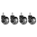 4PCS Office Chair Replacement Wheel - Quiet & Smooth Gliding - 2 Inch Heavy Duty Rolling Chair Casters Durable Easy To Use