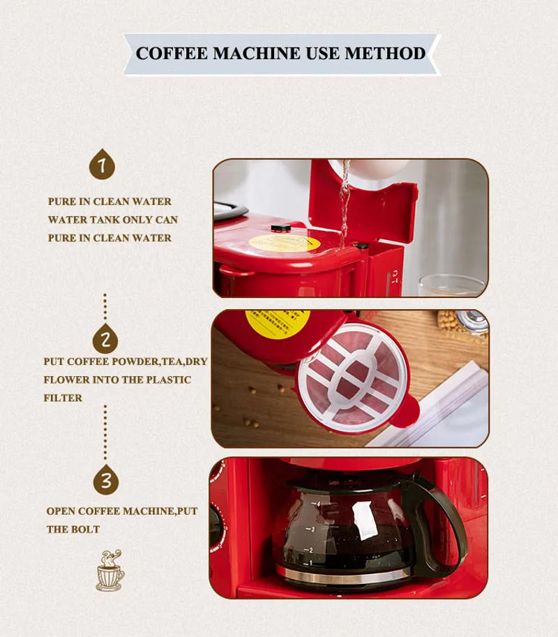 Description Picture 3 of itemMultifunctional Electric Microwave Oven Coffee Maker Sandwich Toaster 3 In 1 Breakfast Machine