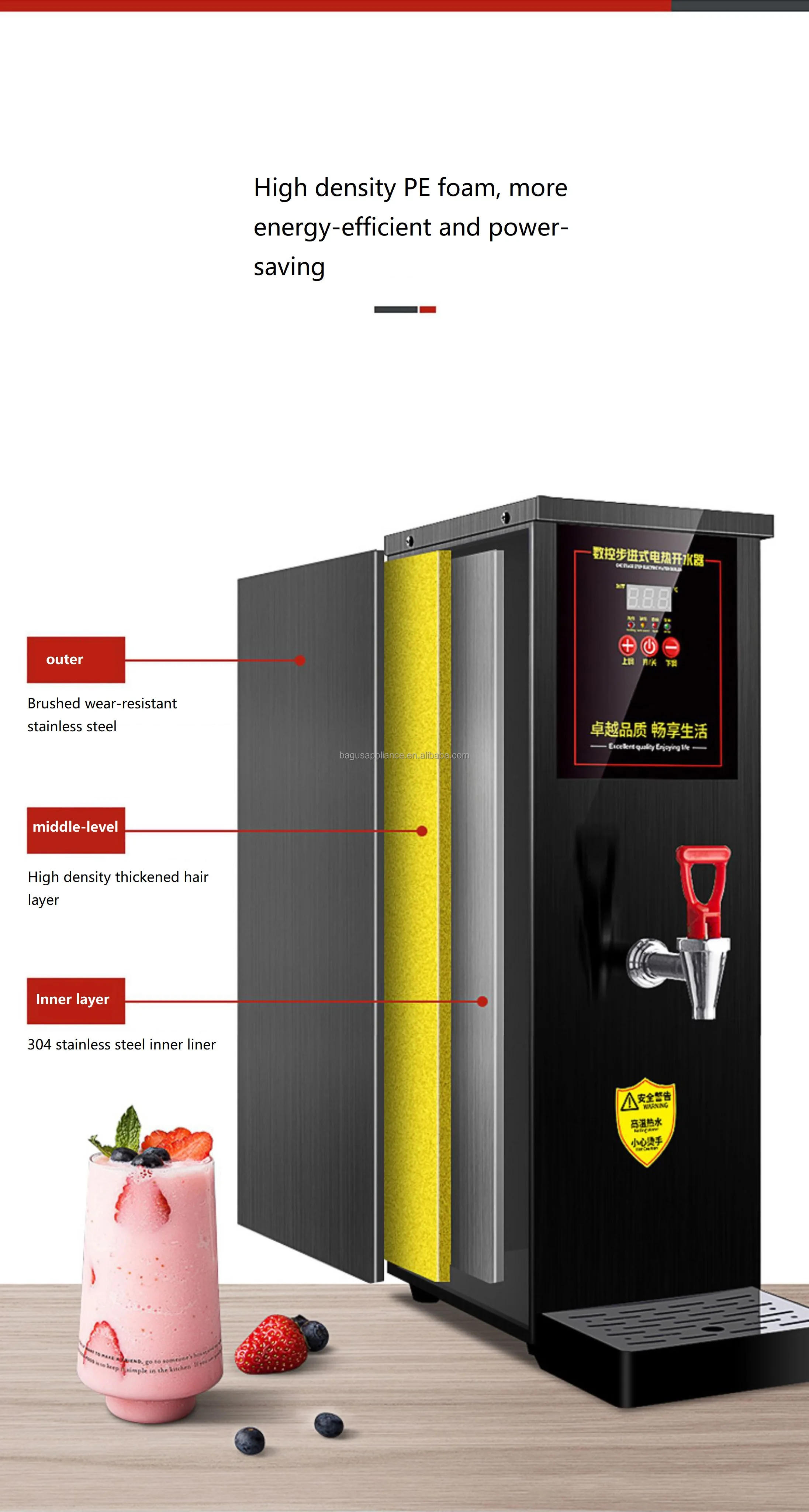 Description Picture 5 of item8L/10L/15L High Quality  Popular for Bubble Tea Shop Commercial Desktop Water Dispenser