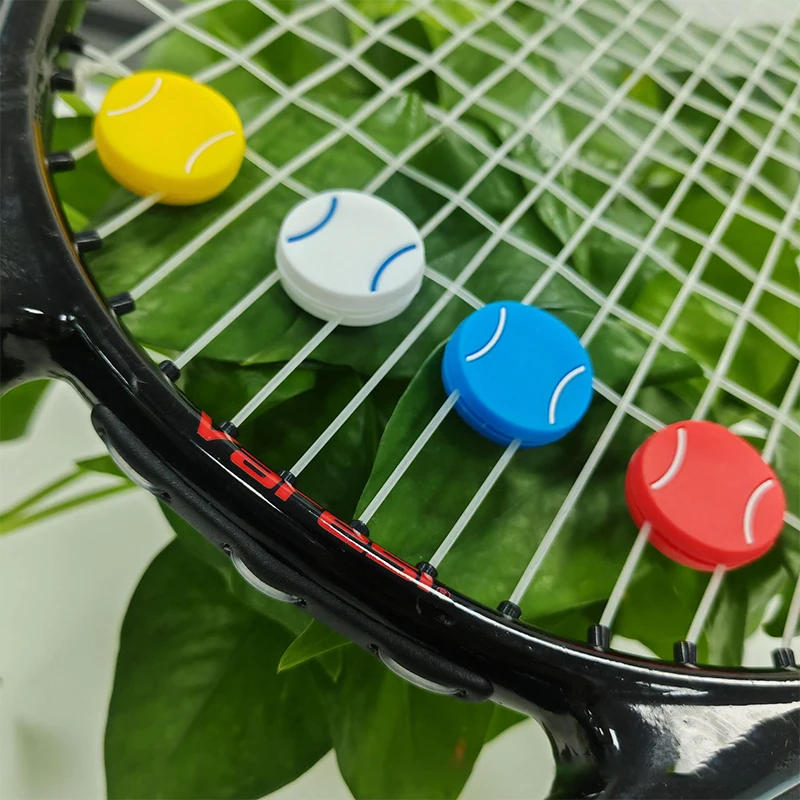 Description Picture 3 of item1PC Colorful Tennis Racket Shock Absorber Vibration Dampeners Anti-vibration Silicone Sports Accessories