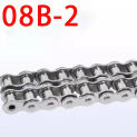 304 Stainless Steel Double Row Chain, 1.5 Meter, 08B-2, 1PC