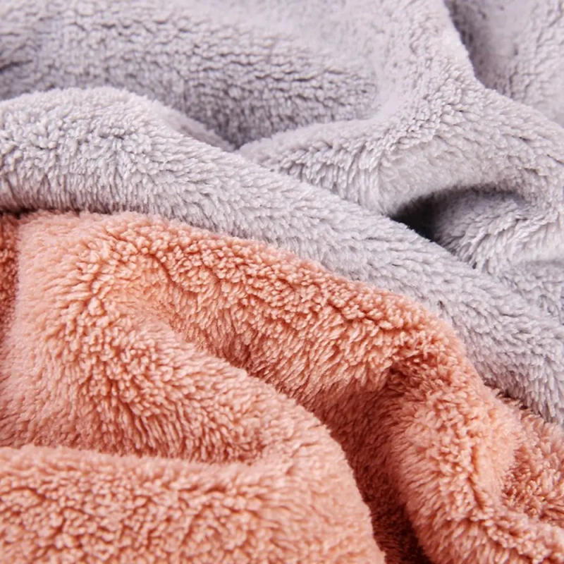 Description Picture 4 of itemHousehold Cartoon Cat Hair Towel Coral Velvet Absorbent Bath Towel Thicken Cute Quick Drying Shower Towel