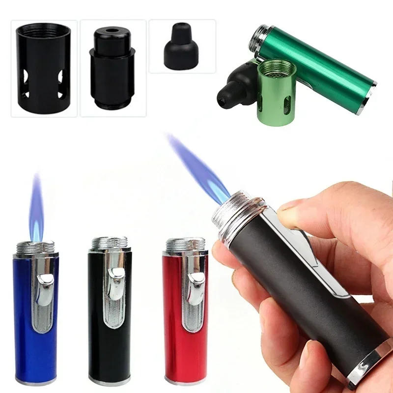 Description Picture 2 of itemHot Selling Aromatherapy Lighter Portable Mini Metal Pipe with Volcanic Stone