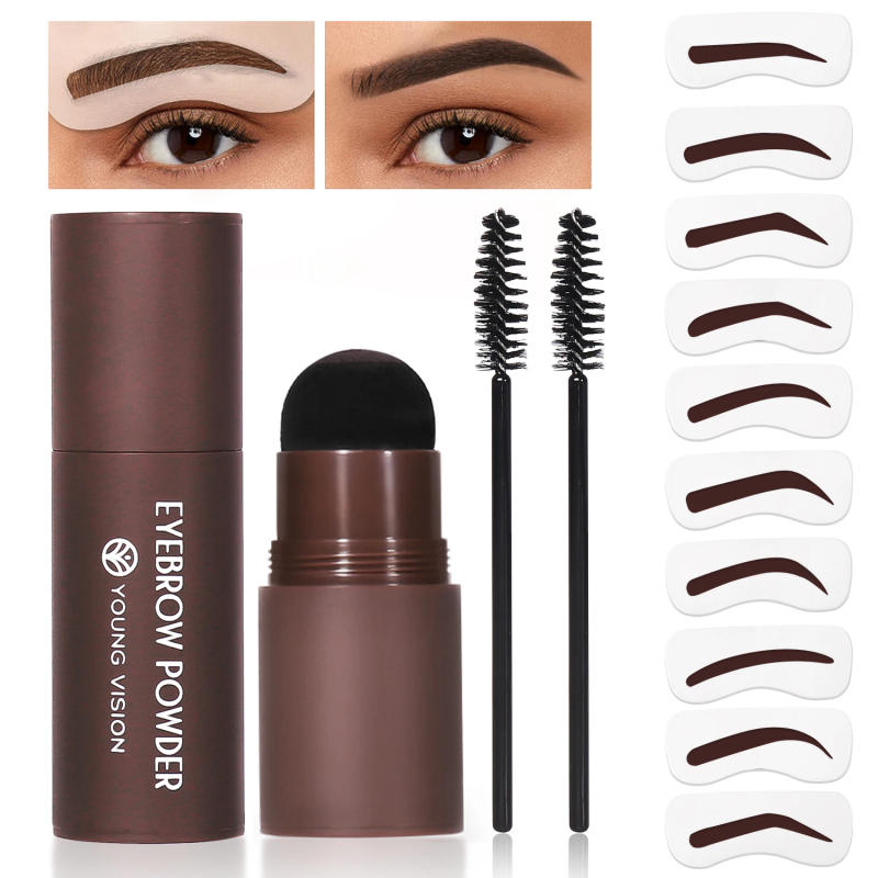 Description Picture 3 of itemEyebrow Stamp Waterproof Long Lasting Natural Brow Stamp Shaping Kit Shape Brow Stamp Contouring Stick Hairline