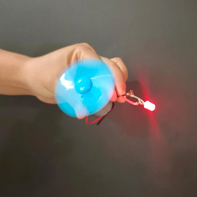 Description Picture 6 of itemGenerator Mini Teaching Model Power Portable Hydroelectric Water Emergencysmall Electricity Manual Generators Dynamo Crank Wind