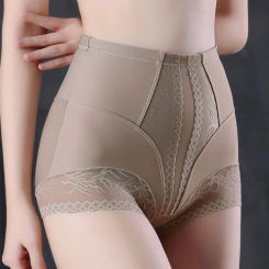 Waist Trainer Women Slimming Underwear Flat Belly High Waist High Waist Shapewear Cotton Crotch Tummy Shapers