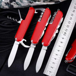 Household multifunctional military knife stainless steel gift folding knife outdoor knife tool knife giveaway knife pliers
