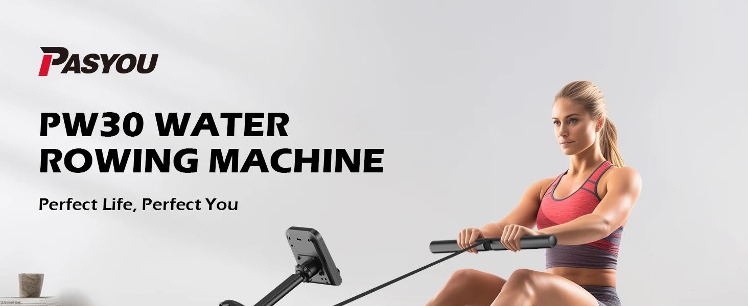 Description Picture 4 of itemWaterrower for Home - Rower Machine for Cardio Training, Water Rowing Machine with Dedicated Monitor & Bluetooth, 350LBS