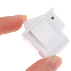 1PC White 2/3Pin Refrigerator Door Lamp Light Switch Freezer Parts AC 5A 250V Universal Fridge Household Accessories Wholesale
