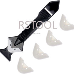 3 in1 Silicone Remover Sealant Smooth Scraper Caulk Finisher Grout Kit Tools Floor Mould Removal Hand Tools Set Accessories