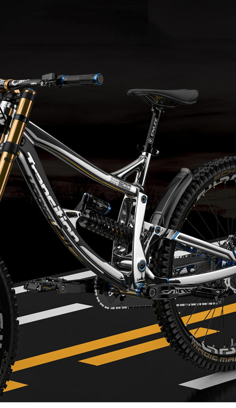 Description Picture 2 of item1/2PCS ENLEE Bike Hard Shell Fender Bicycle Front Rear Tire Wheel Mudguard MTB Bicycle Mud Guard Fender Cycling Part Accessories