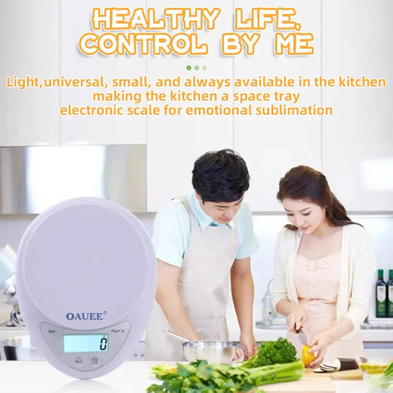 Description Picture 4 of item5kg/1g Portable Digital Scale LED Electronic Scales Food Balance Measuring Weight Electronic Scales Kitchen Accessories Tools