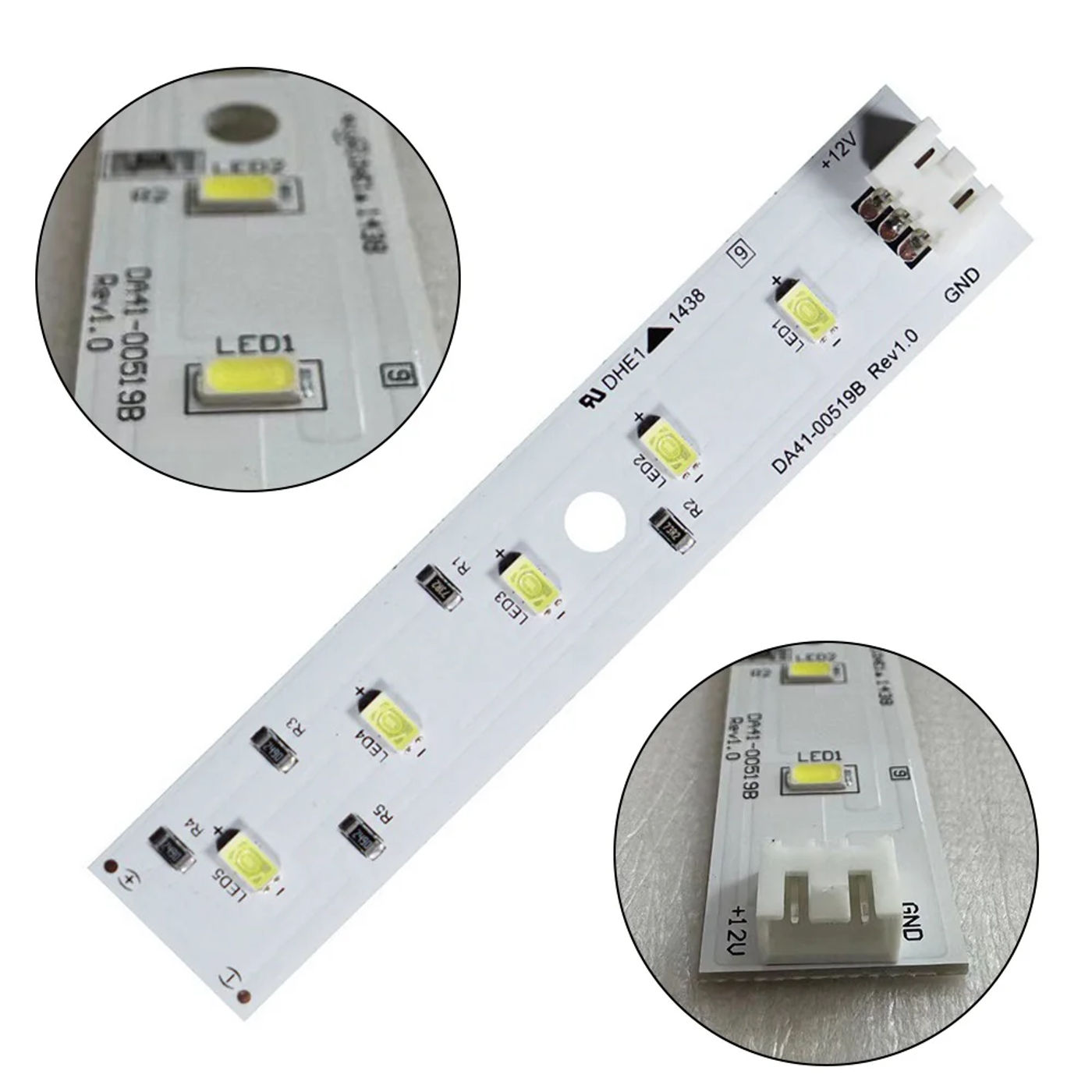Description Picture 4 of itemEfficient LED Lighting Strip Compatible with For Samsung Refrigerator Part DA4100519B Easy Replacement Guaranteed