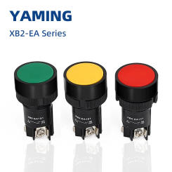 22mm Momentary Reset Flat Push Button Switch NO NC XB2-EA142 XB2-EA131 XB2-EA121 EA135 EA145