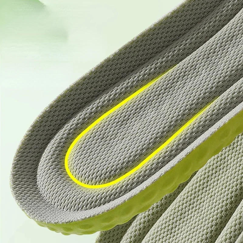 Description Picture 6 of itemNew Sport Insoles Shoes Men Women Memory Foam Insole Soft Mesh Breathable Deodorant Running Shoe Pad Orthopedic Sole Cushion