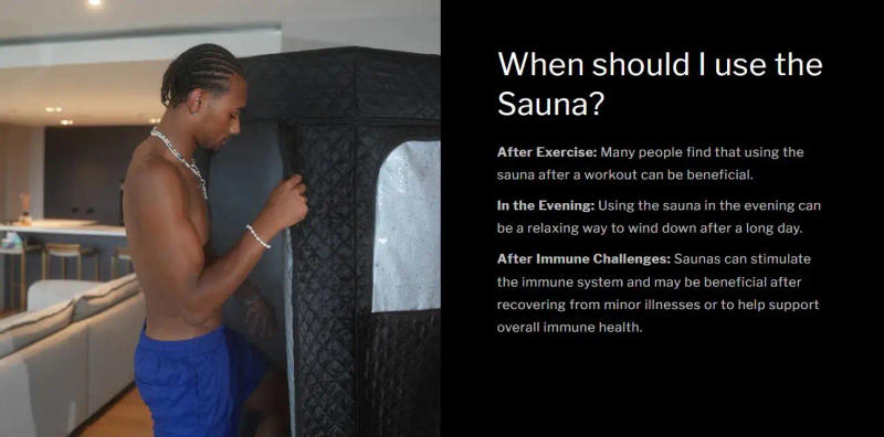 Description Picture 3 of itemFull Set Sauna and Ice Bath Tube For Dropshipping