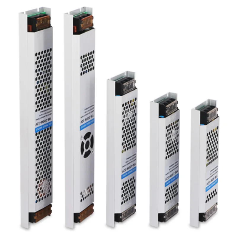 Description Picture 3 of itemLED WS2812 SK6812 RGBCCT Light DC12V 24V Lighting Transformers Ultra Thin No fan No noise LED Driver  AC190-240V 60W 100W 150W