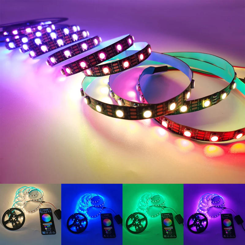 Description Picture 5 of itemWLED ESP32 S2 LED Strip Lights RGB 5050 5V Wifi APP Control Ribbon Color Change Lamp Tape for Room Decoration Monitor Backlight