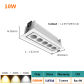 10W White Cup