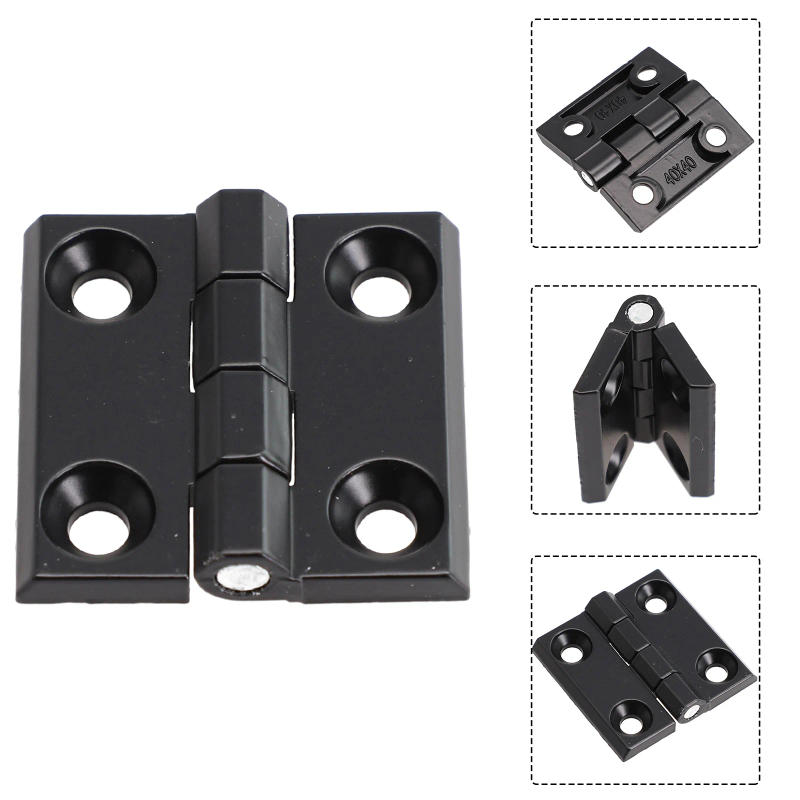 Description Picture 3 of itemDoor Hinges Hinge 1PCS Cabinet Aluminium Box Zinc Alloy Butt Hinges High-quality Corrosion-resistant Door Metal Black Hinges New
