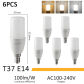 6pcs T37 E14