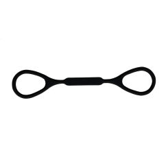 2Pcs Trumpet Silicone Tension Cord Pipe Drag Cord Pitchfork Drag Rope Elasticated Ends Trumpet Parts Instrument Accessories