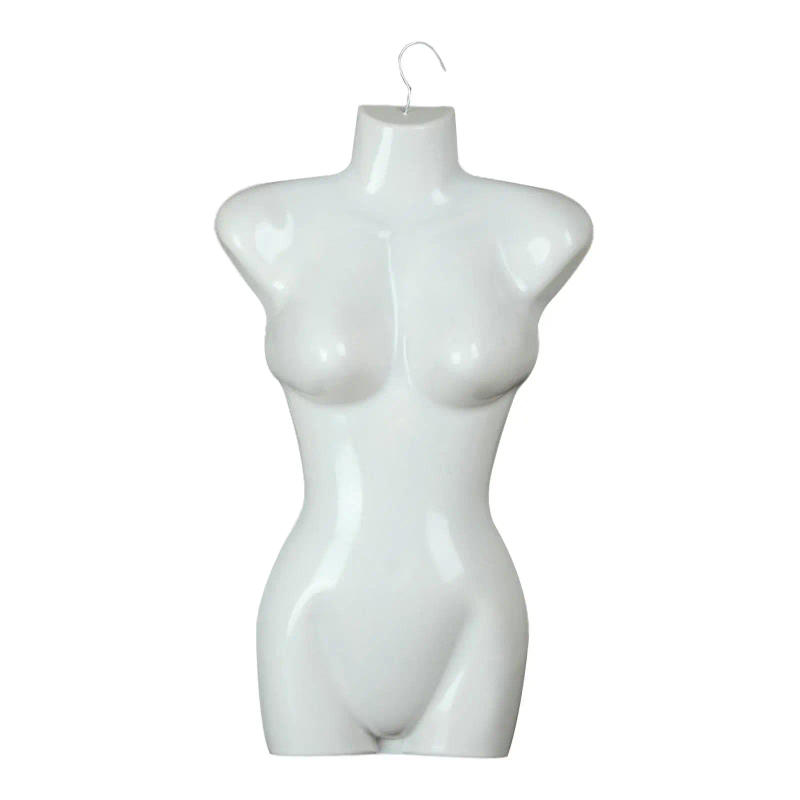 Description Picture 6 of itemHanging Female Mannequin Torso Lightweight Women Dress Form for Retail Stores Malls Clothes Shops Garment Vendors Commercial