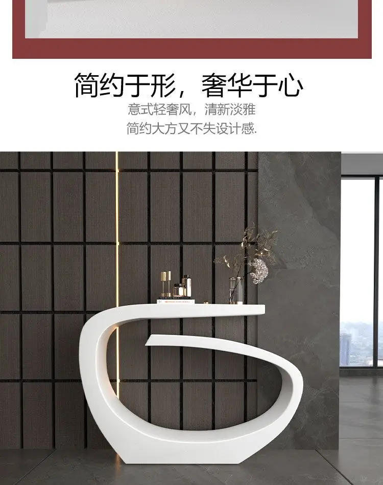 Description Picture 6 of itemItalian Entrance Console Tables Luxury Ultra-narrow End View Table Home Living Room Furniture Hotel Corridor Decoration Cabinet